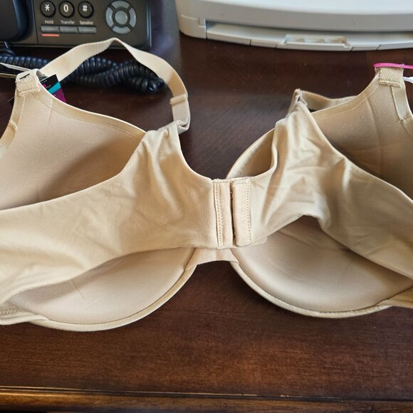 Maidenform Everyday Full Coverage 42B Tan Neutral Cushioned Underwire Bra 09436 - Picture 5 of 12